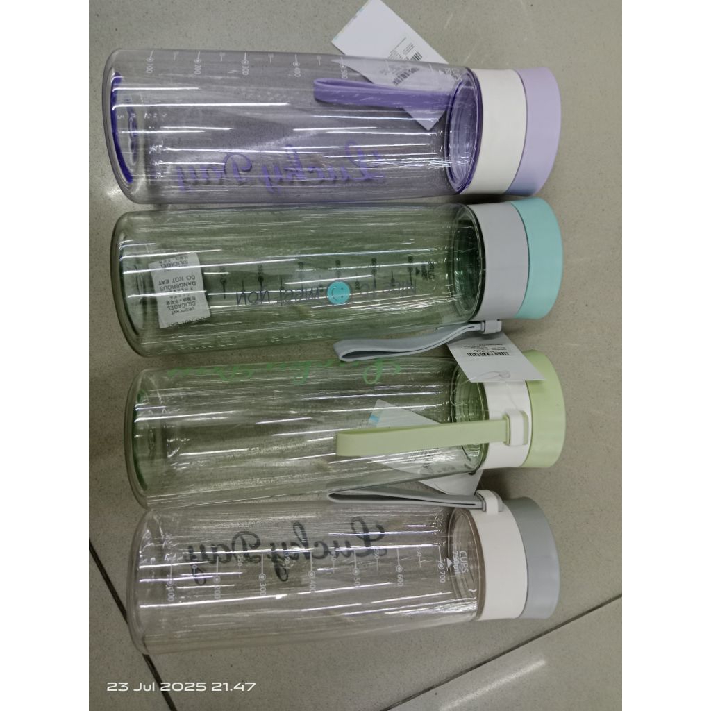 Botol minum dilengkapi filter mr diy