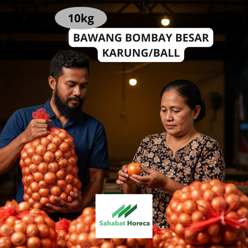 

Bawang Bombay Besar 60/80 10 kg - 05