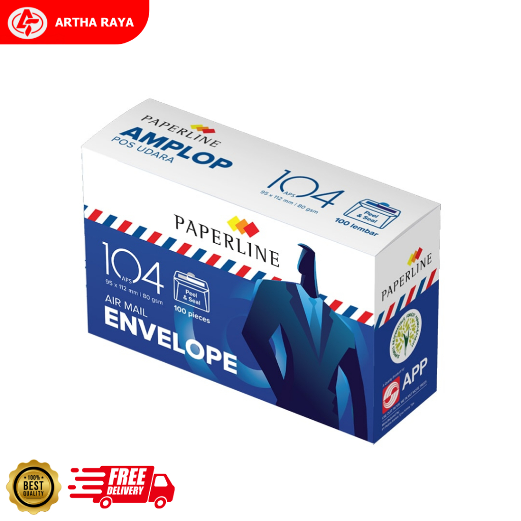 

Amplop Paperline 104 APS Airmail