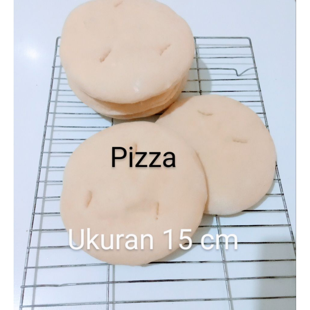 

Base Pizza Ukuran 15 cm-Roti Pizza-Adonan Pizza