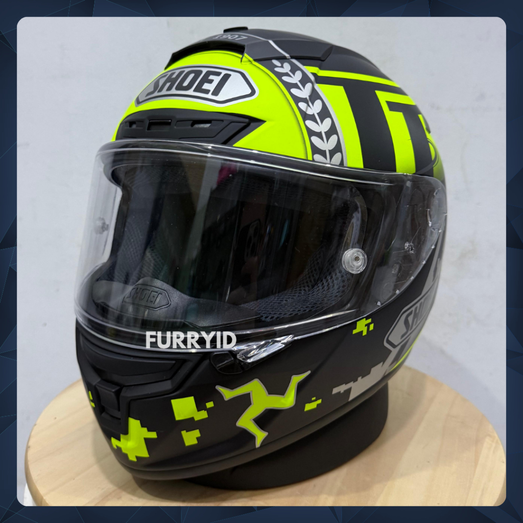 HELM FULL FACE SHOEI X14 IOM TT