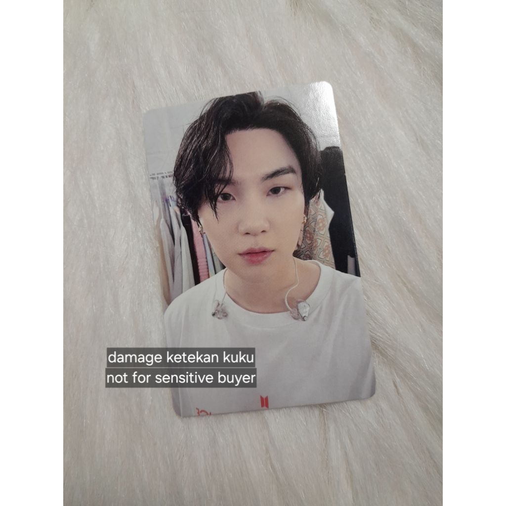 PC PHOTOCARD SUGA YOONGI PTD