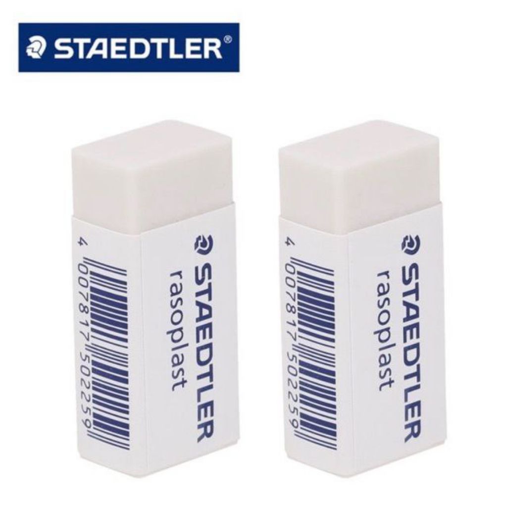 

Penghapus Pensil putih kecil eraser STAEDTLER RASOPLAST ORI