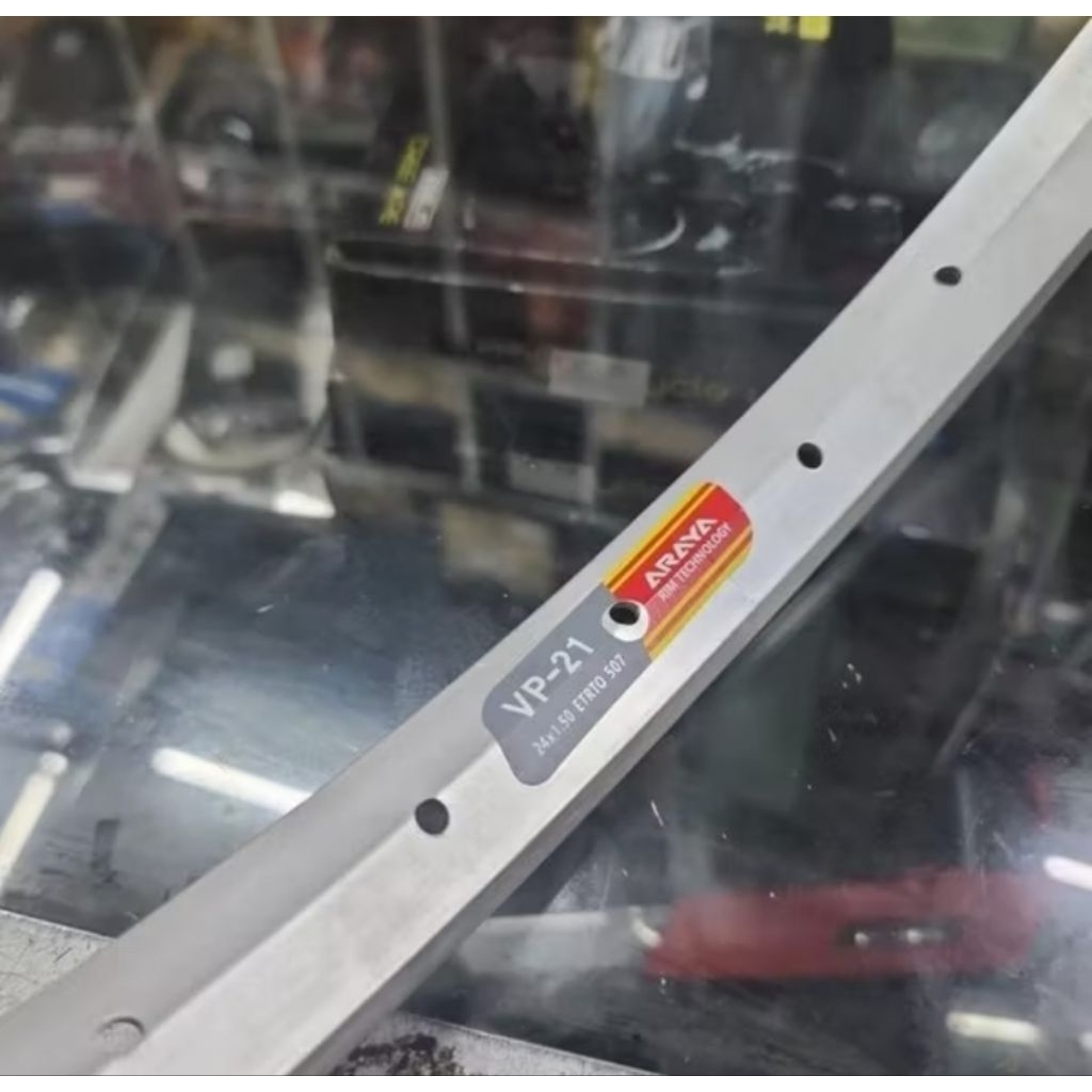 Velg Rims Sepeda 24 Inch Araya VP-21 Alloy 36H 36 Hole Lubang Aluminium Original