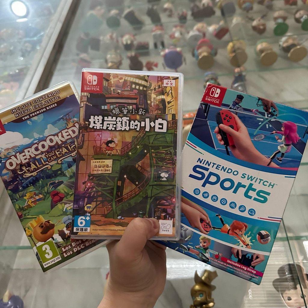nintendo switch game sinchan overcooked sports