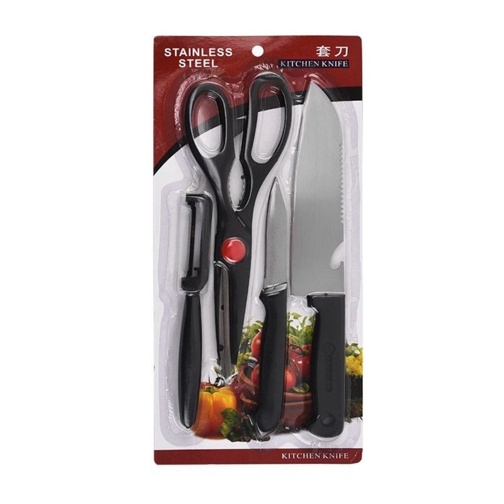 

GUNTING SET 4IN1 PENGUPAS KENTANG J9