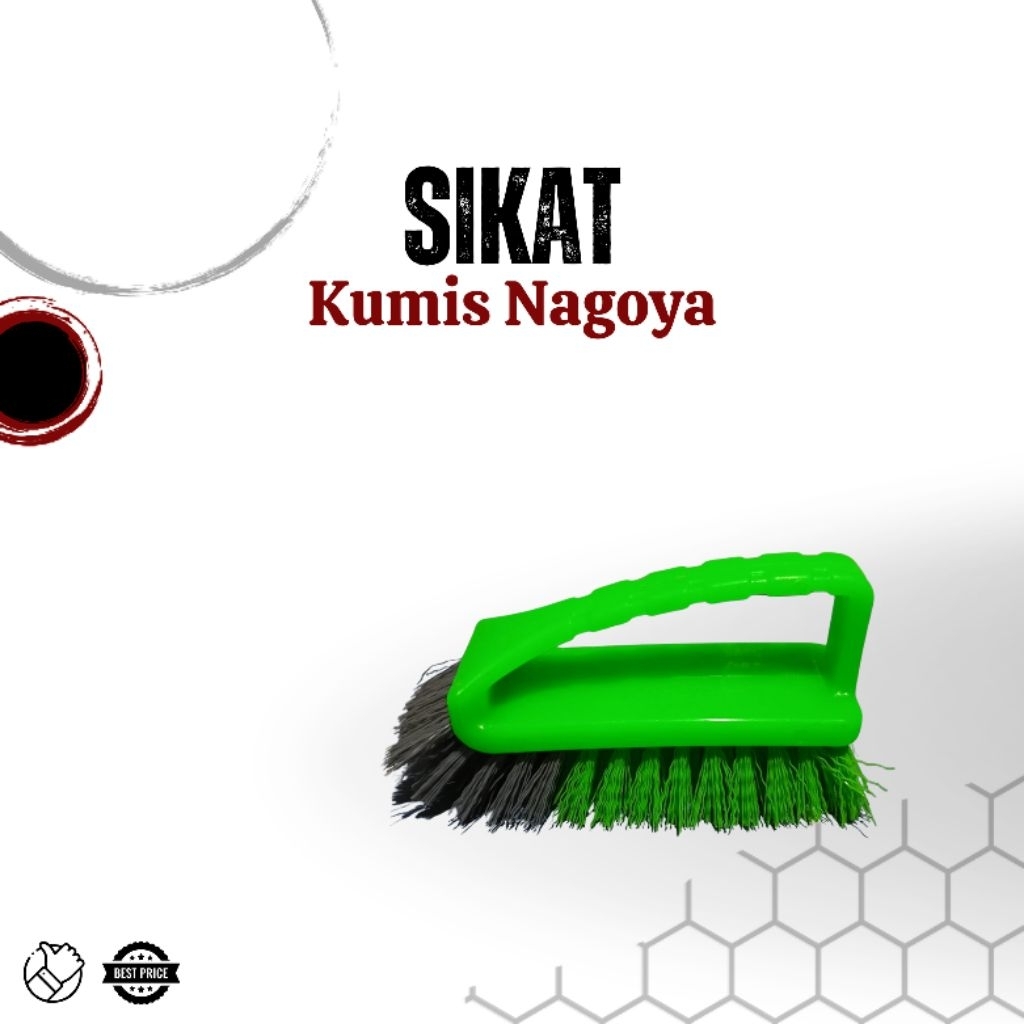 Sikat kumis nagoya - sikat lantai serbaguna - sikat nagoya