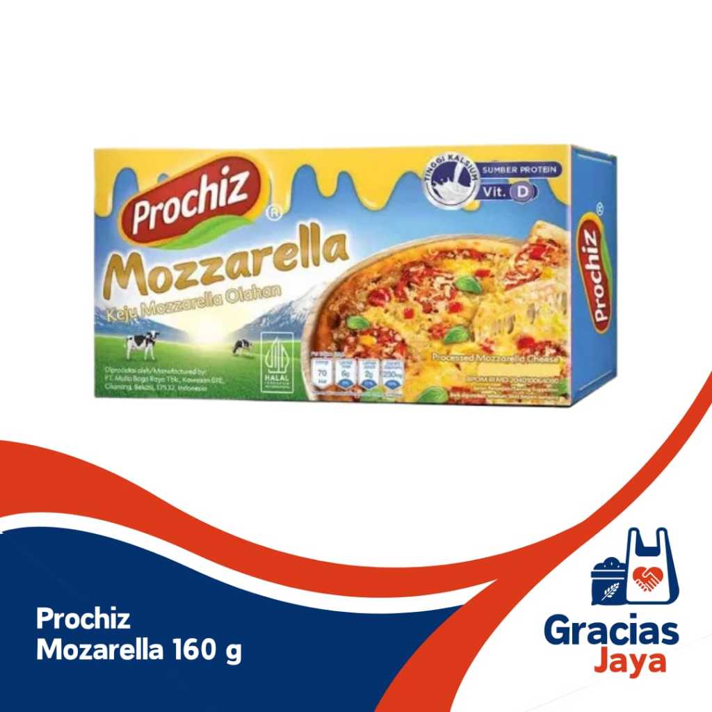 

Keju Prochiz Mozarella 160 gram
