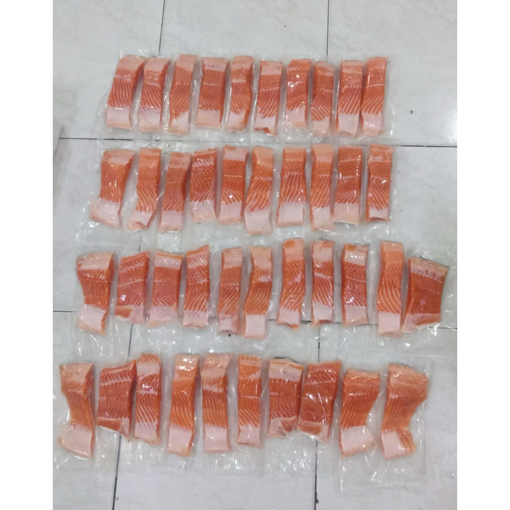 

salmon sashimi grade fresh 1kg