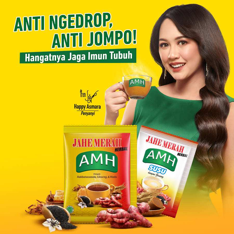 

AMH Jahe Merah Herbal | AMH GOLDEN MILK | AMH Jahe Susu | AMH Jahe Merah Gula Aren Pisah - 1 renceng = 10 sachet