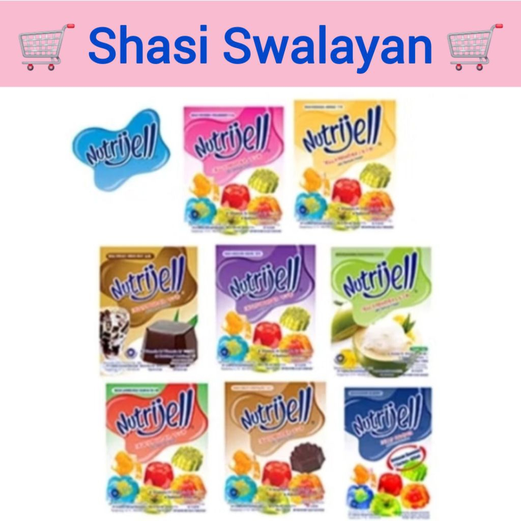 

NUTRIJEL Kemasan Besar 15 Gram - Aneka Varian Rasa