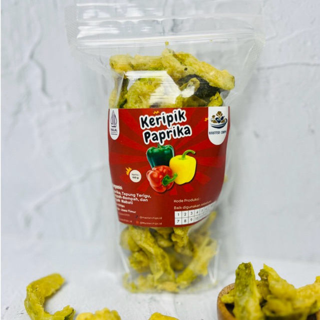 

KERIPIK PAPRIKA 100g – Gurih Pedasnya Bikin Nagih!