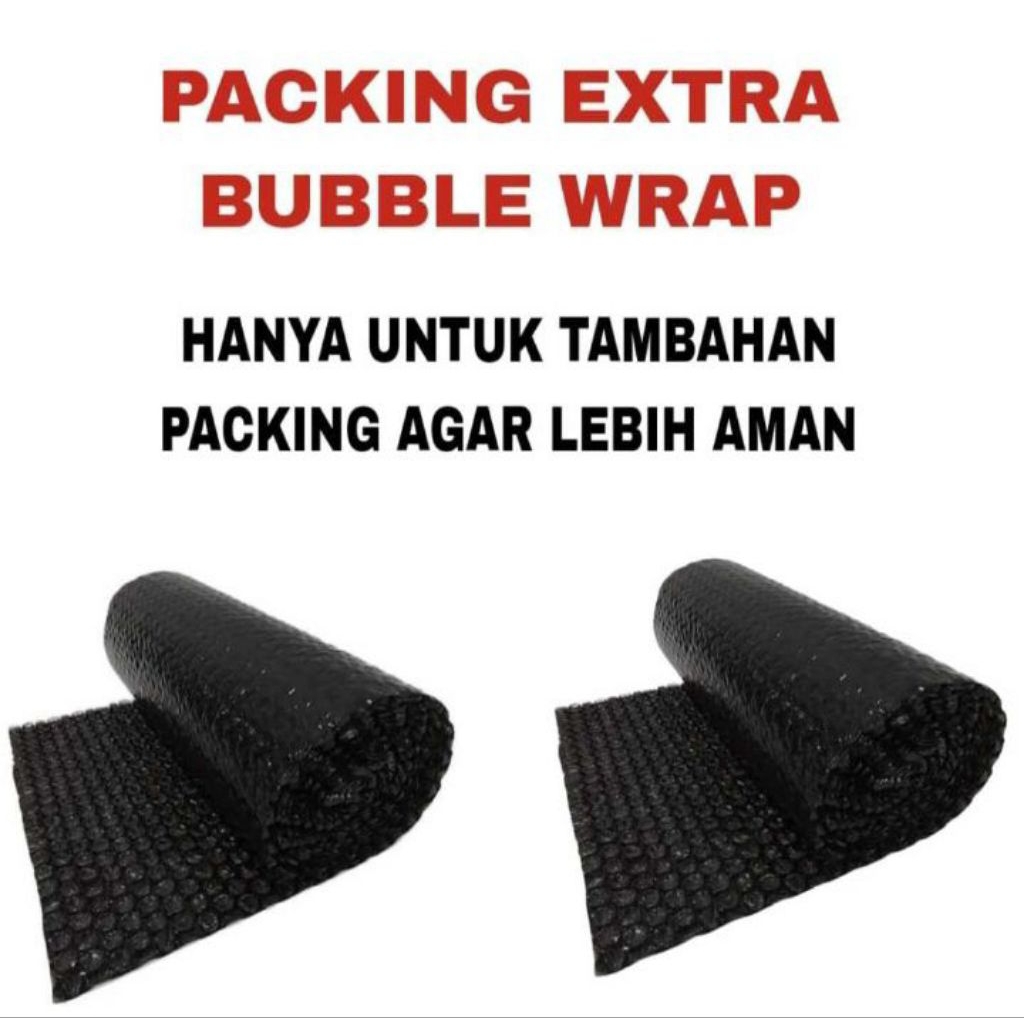

BUBBLE WRAP Hanya Untuk Tambahan Packing Tampa Bubble warp packing standar