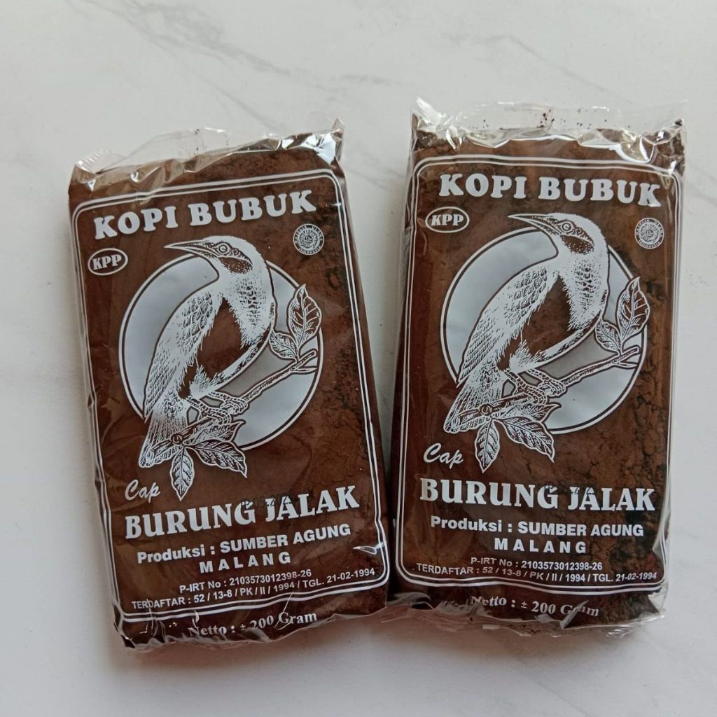 

2 pcs kopi pahit / kopi bubuk kemasan 200g