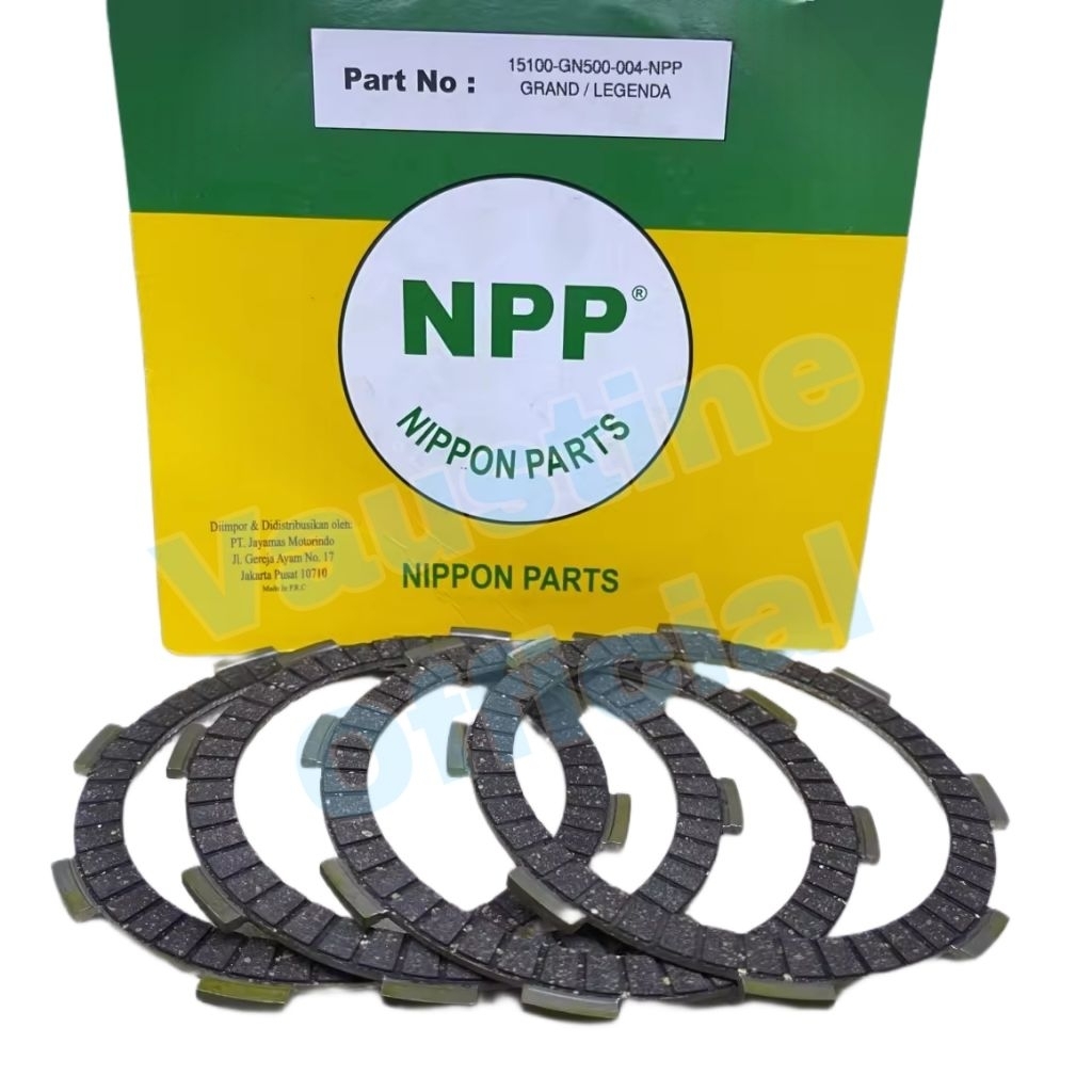 Plat Kampas Kopling Grand, Supra Fit New, Legenda, Supra Fit Lama, Supra X lama ORI NPP