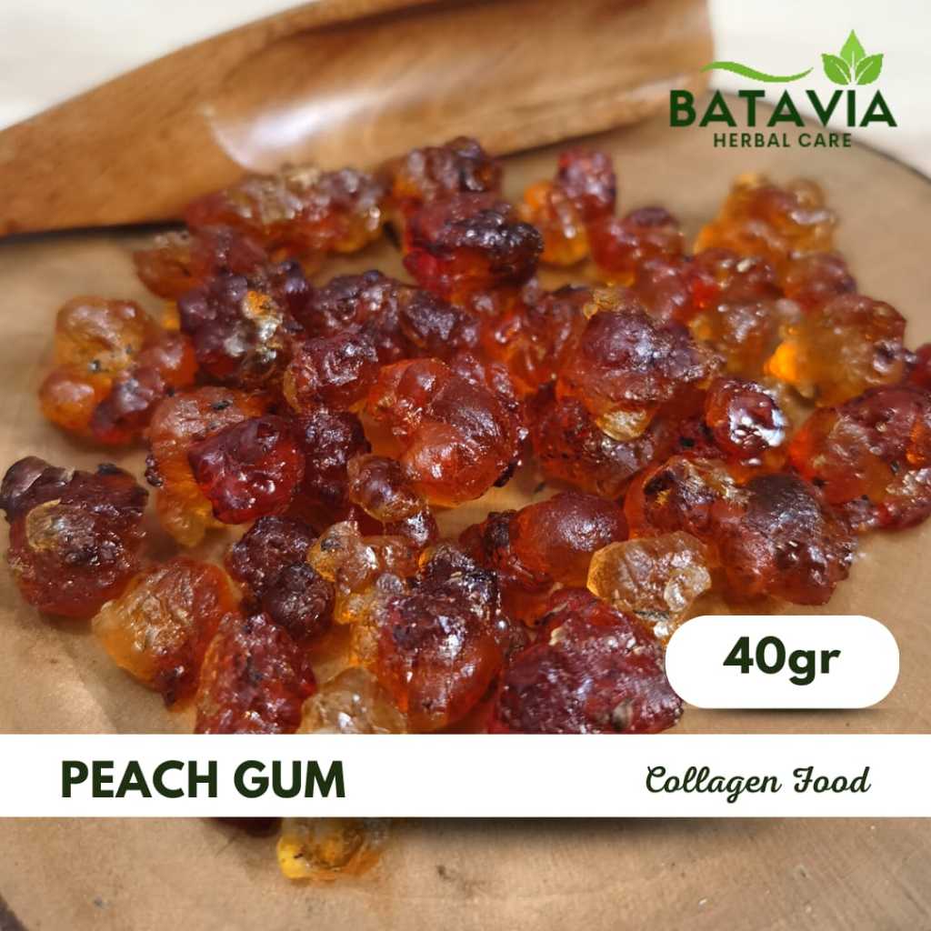 

Peach Gum Collagen Premium Super Pearl Tao Jiao Herbs Time 40gr