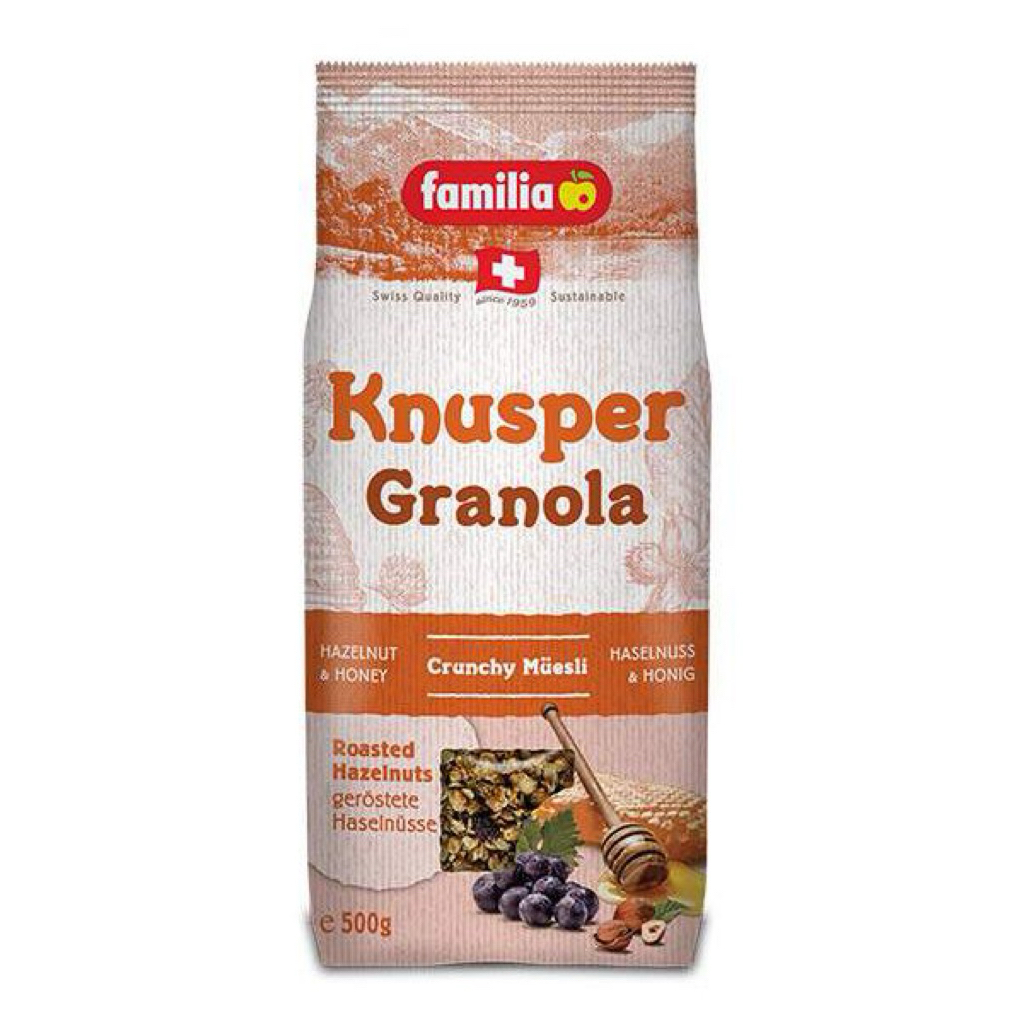 

Familia Granola Knusper Crunch Honey 50g