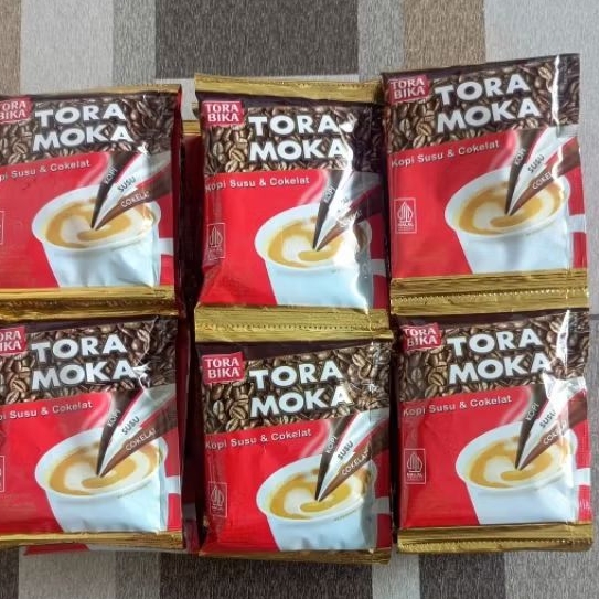 

Torabuka moka 28gr isi 10 sachet per renceng