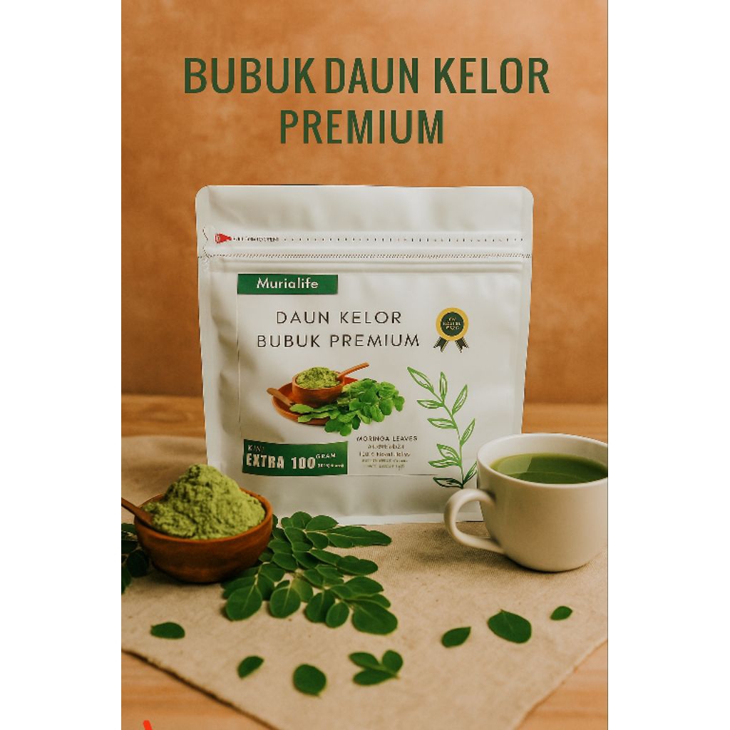 

BUBUK DAUN KELOR PREMIUM 500g