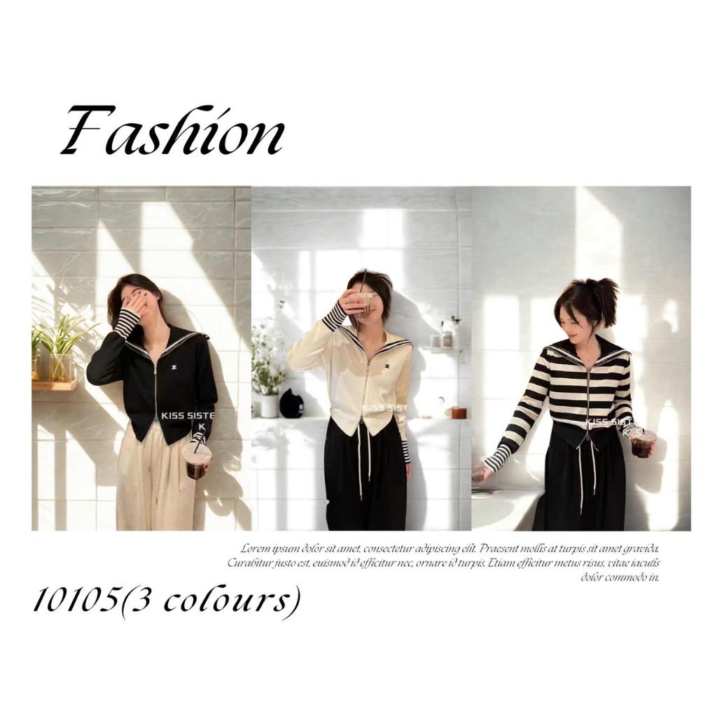 Sweater Rajut Wanita Kancing Tali Depan // Revo Fashion