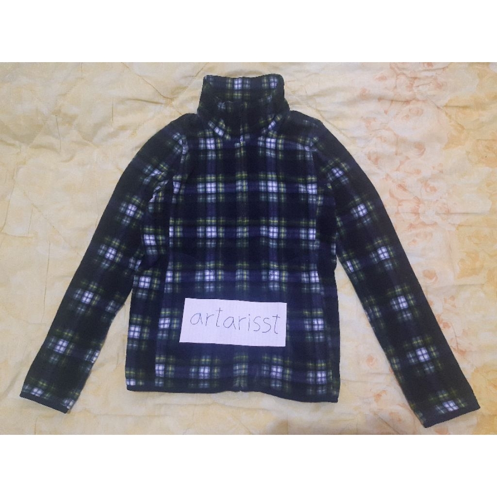 fleece flannel veterano uniqlo jacket