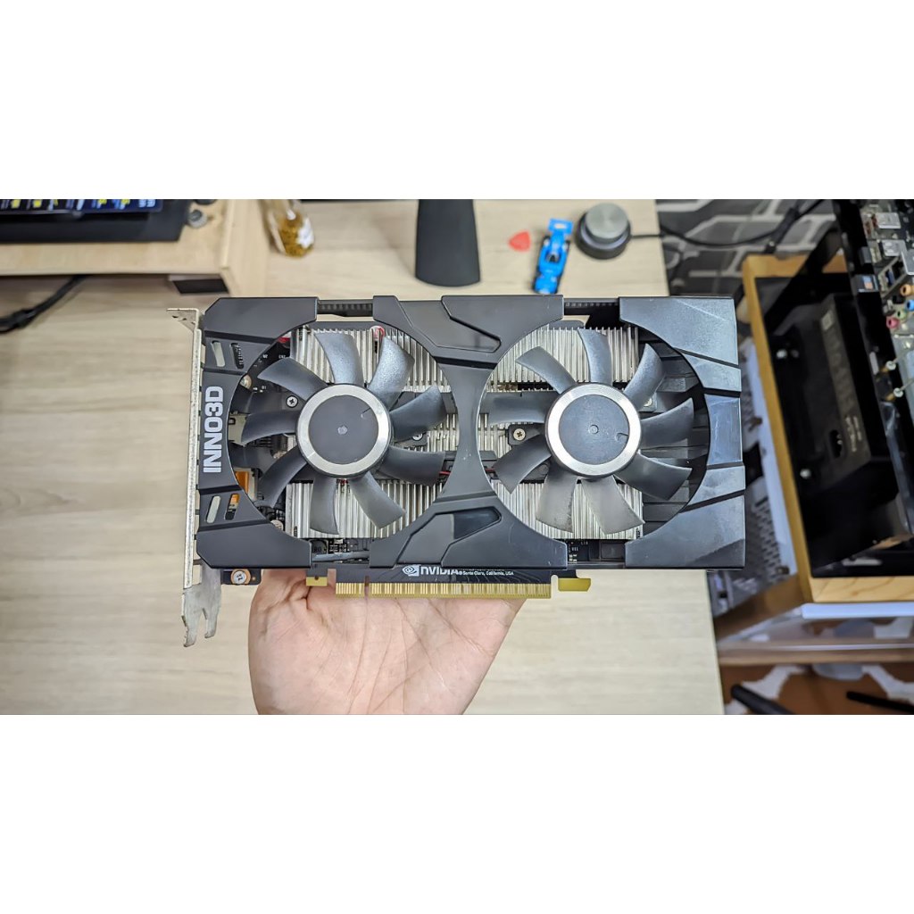 Inno3D GeForce GTX 1650 TWIN X2 OC GDDR6 Non Pin Power LikeNew Terawat