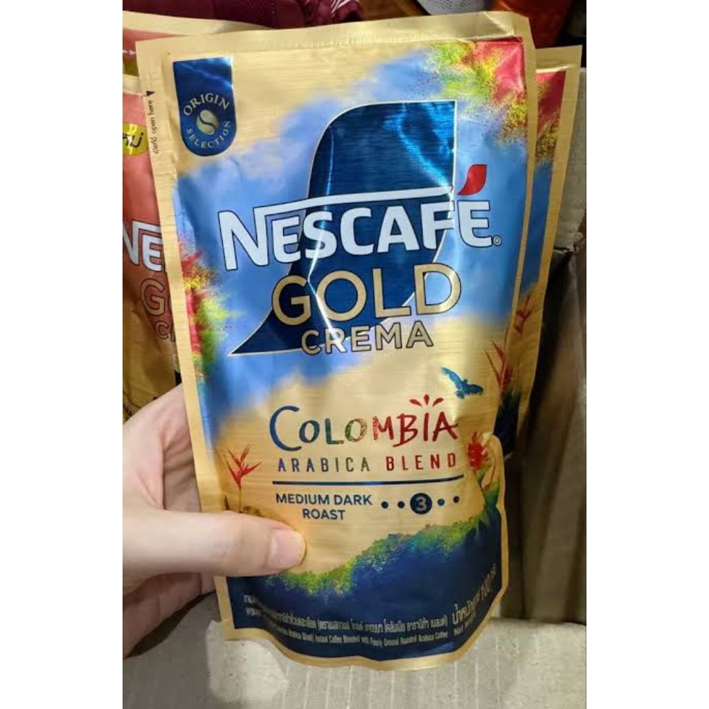 

Nescafe Gold Crema Colombia 100 Gram Kemasan Refill Original