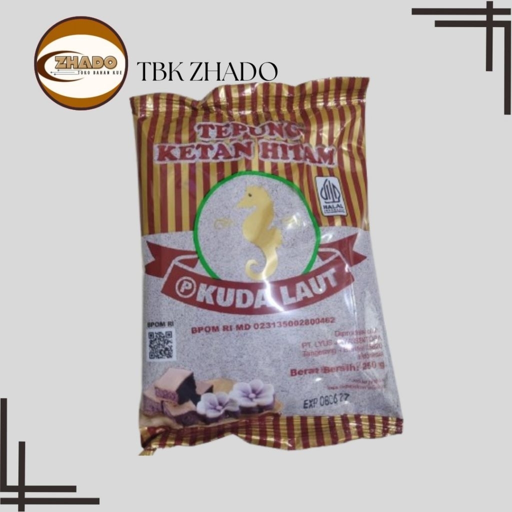 

Ketan Hitam Kuda Laut 250gr