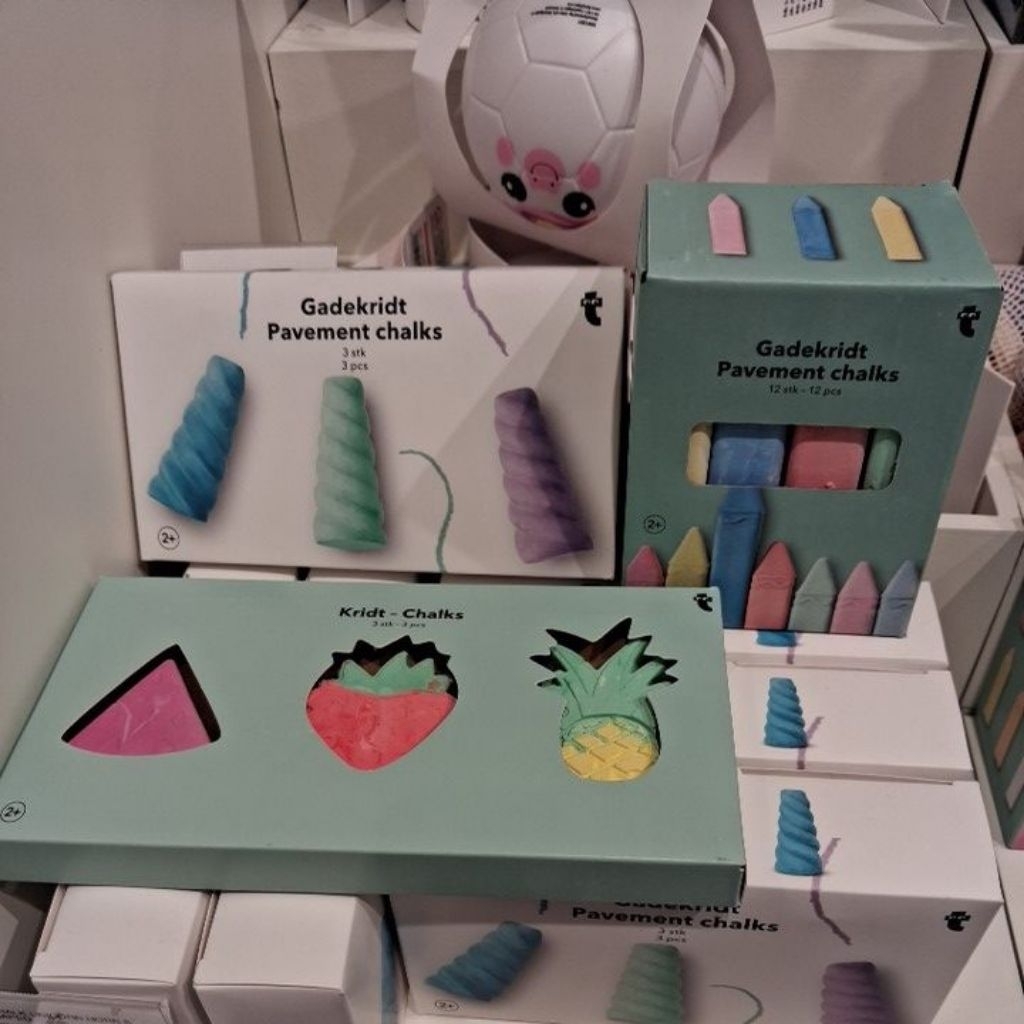 

[JASTIP FLYING TIGER] Koleksi Set Kapur Tulis Warna Warni Isi 15 dan 12 | Chalk in Colors 15pcs 12pcs