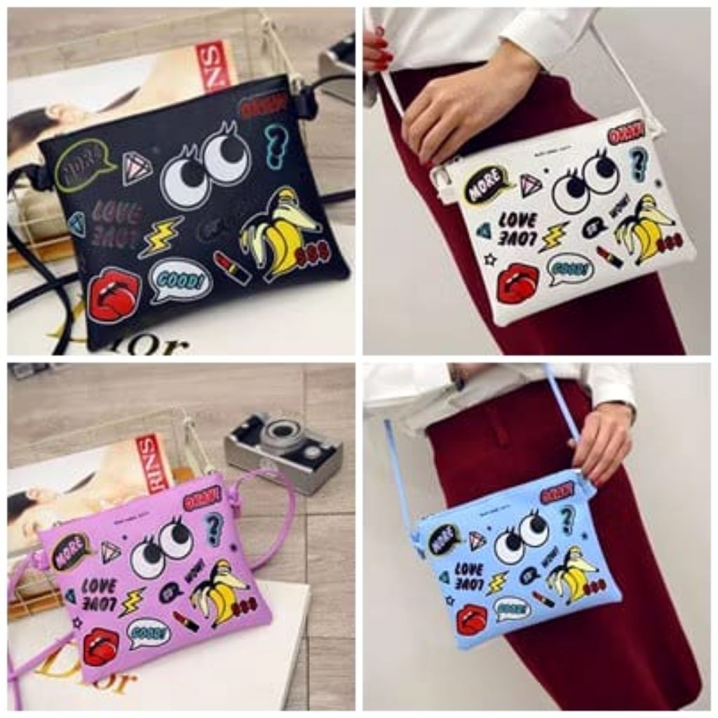 Tas Sandang cewek Anak gadis trendy simple cocok buat kado