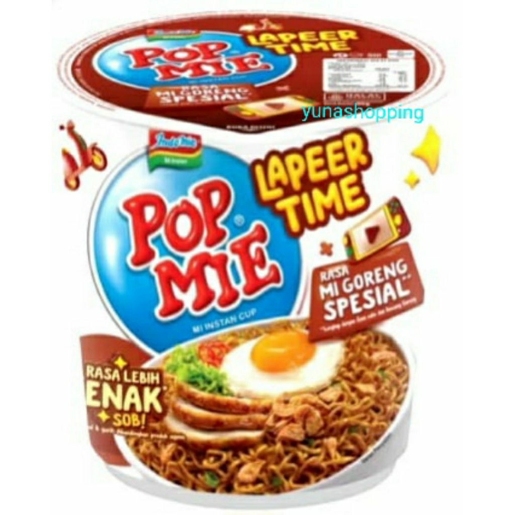 

Pop mie rasa mi goreng spesial 80g