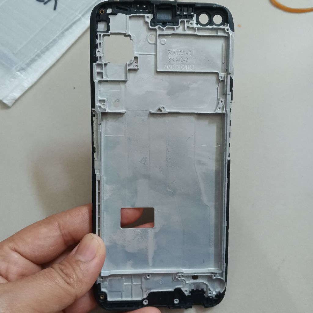 frame frem tulang samping tutup mesin realme 6 pro