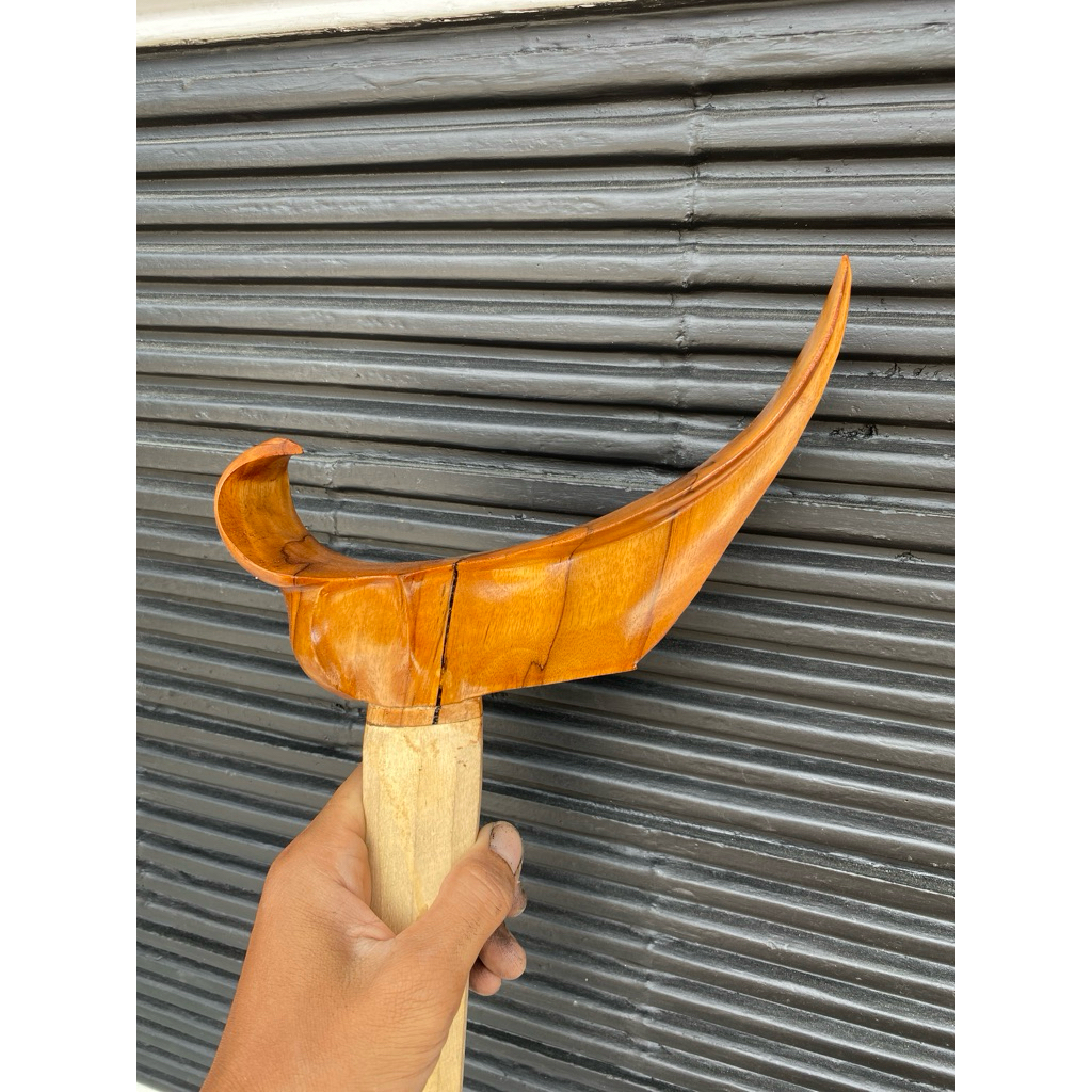 warangka ladrang surakarta kayu timoho minus retak larasan pinising lawas