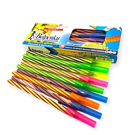 

Bolpen/Ballpoint/Pulpen Bolpenku Lilin Ulir Spiral