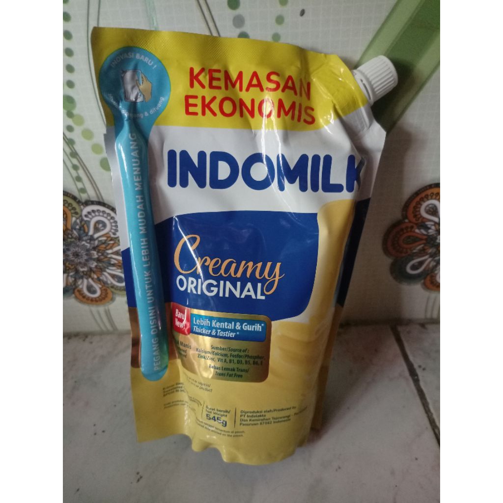 

Indomilk Susu Kental Manis Pouch Jumbo 545g