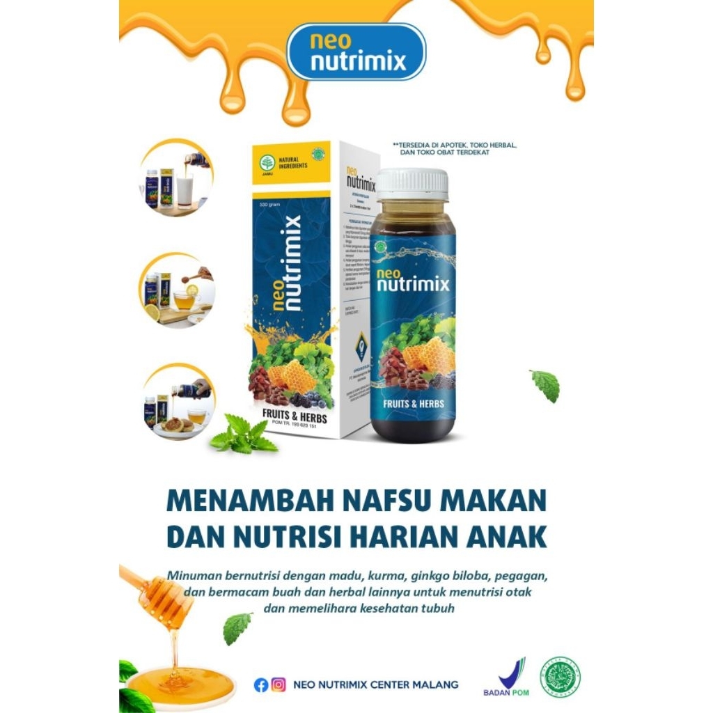 Madu anak/madu anak pintar/madu pintar/nafsu makan anak/daya tahan tubuh
