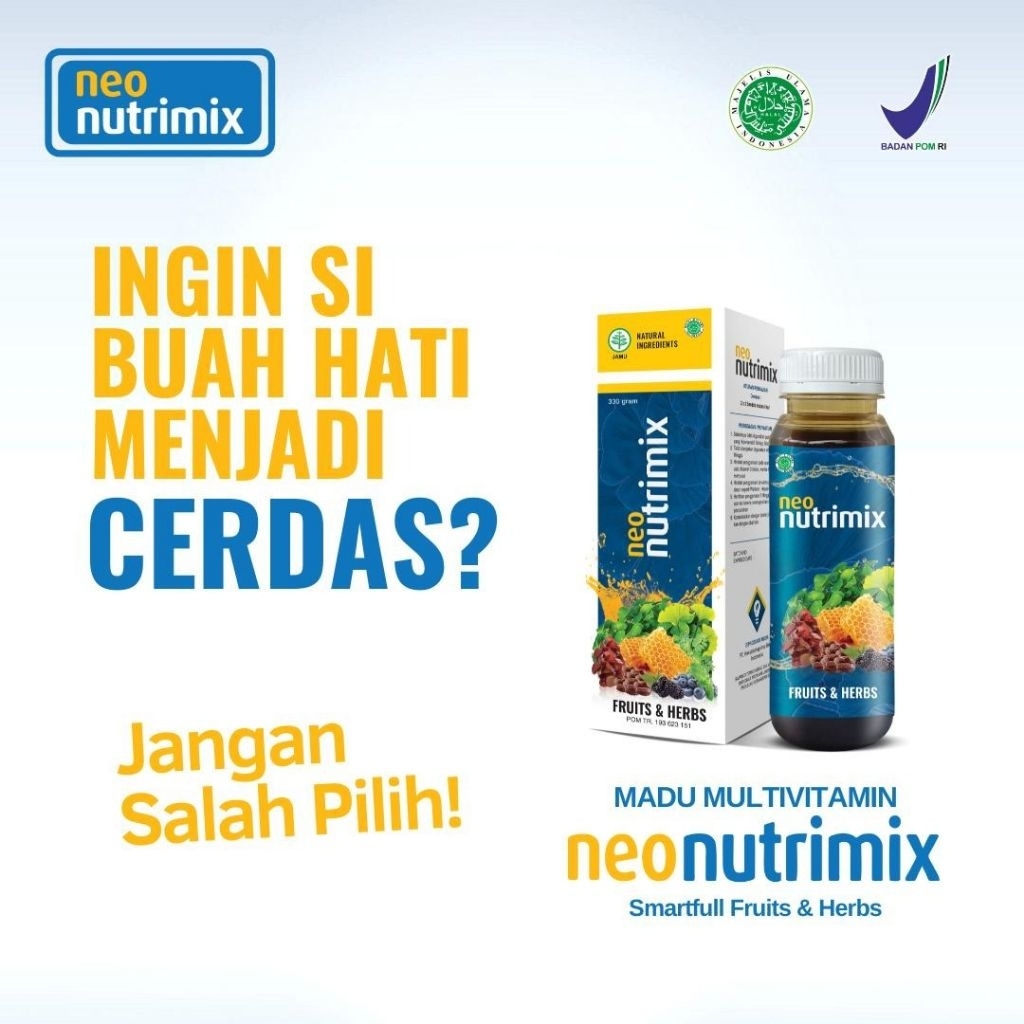 

Madu/Herbal/NeoNutrimix/daya tahan tubuh/nambah nafsu makan