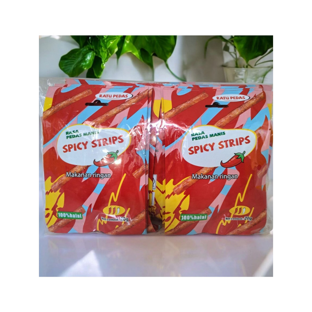 

Ratu pedas [KHALAL] latiao stick / dendeng 1 pak isi 20 pcs