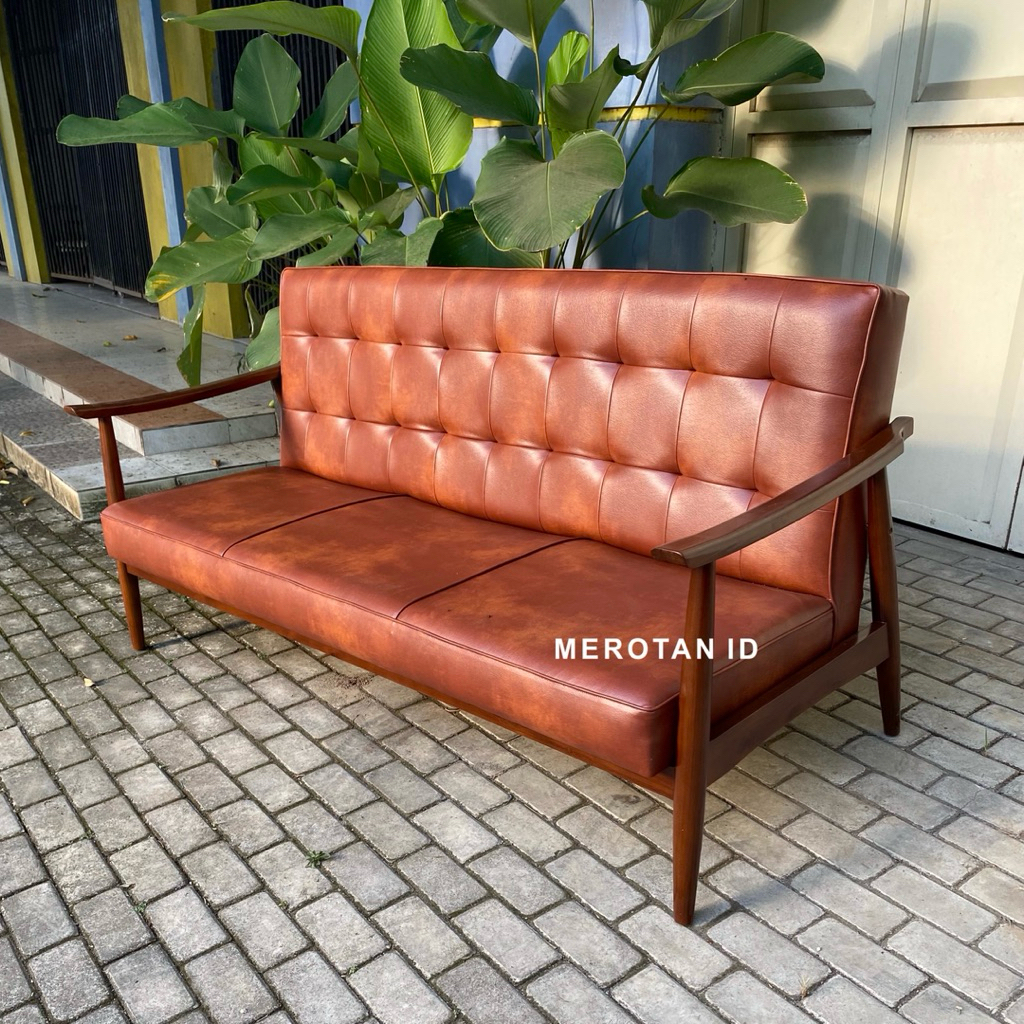 Sofa Tamu Model Vintage / Sofa Tamu Retro / Sofa Santai