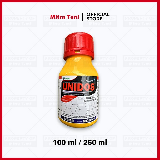 UNIDOS 120/40 SC Insektisida Pembasmi Ulat dan Kutu Daun Original 100 ML atau 250 ML