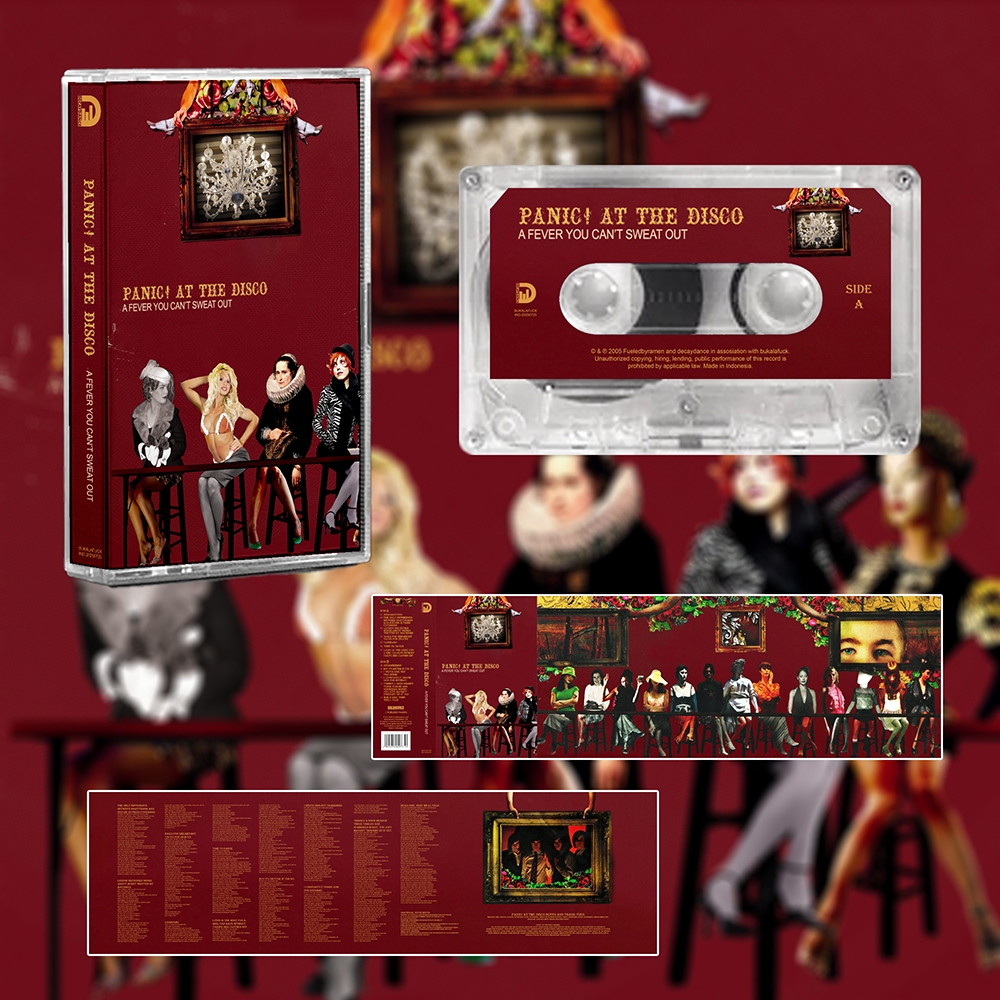 PO Kaset Pita Bootleg Panic At The Disco - A Fever You Can't Sweat Out