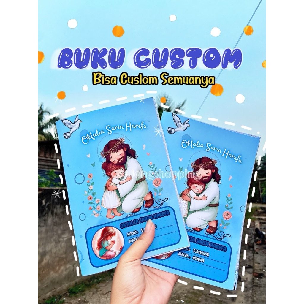 

Buku Tulis Custom | Buku Catatan dan Latihan Sekolah Kantoran dan Perkuliahan | Buku Harian