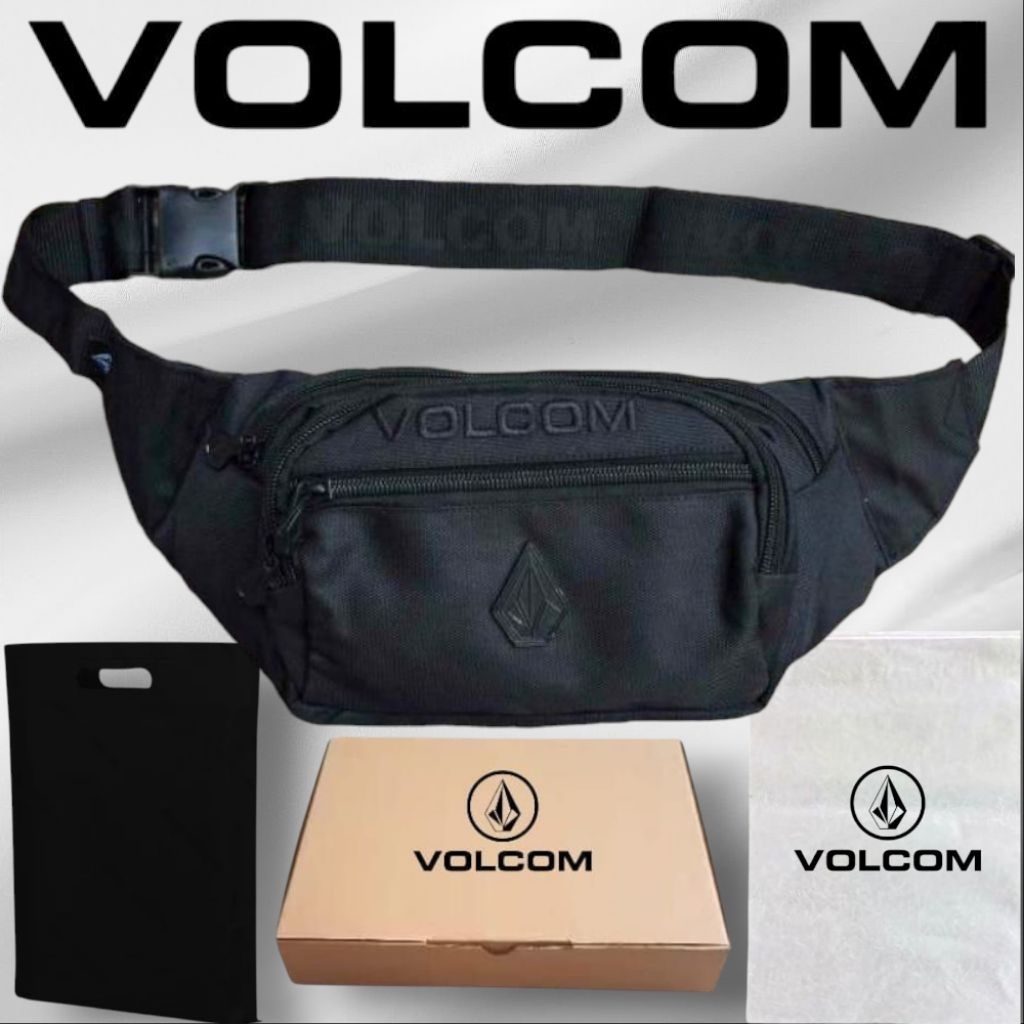 TAS VOLCOM TAS SELEMPANG VOLCOM TAS SELEMPANG VOLCOM TAS PINGGANG VOLCOM WAISTBAG VOLCOM PREMIUM LOG