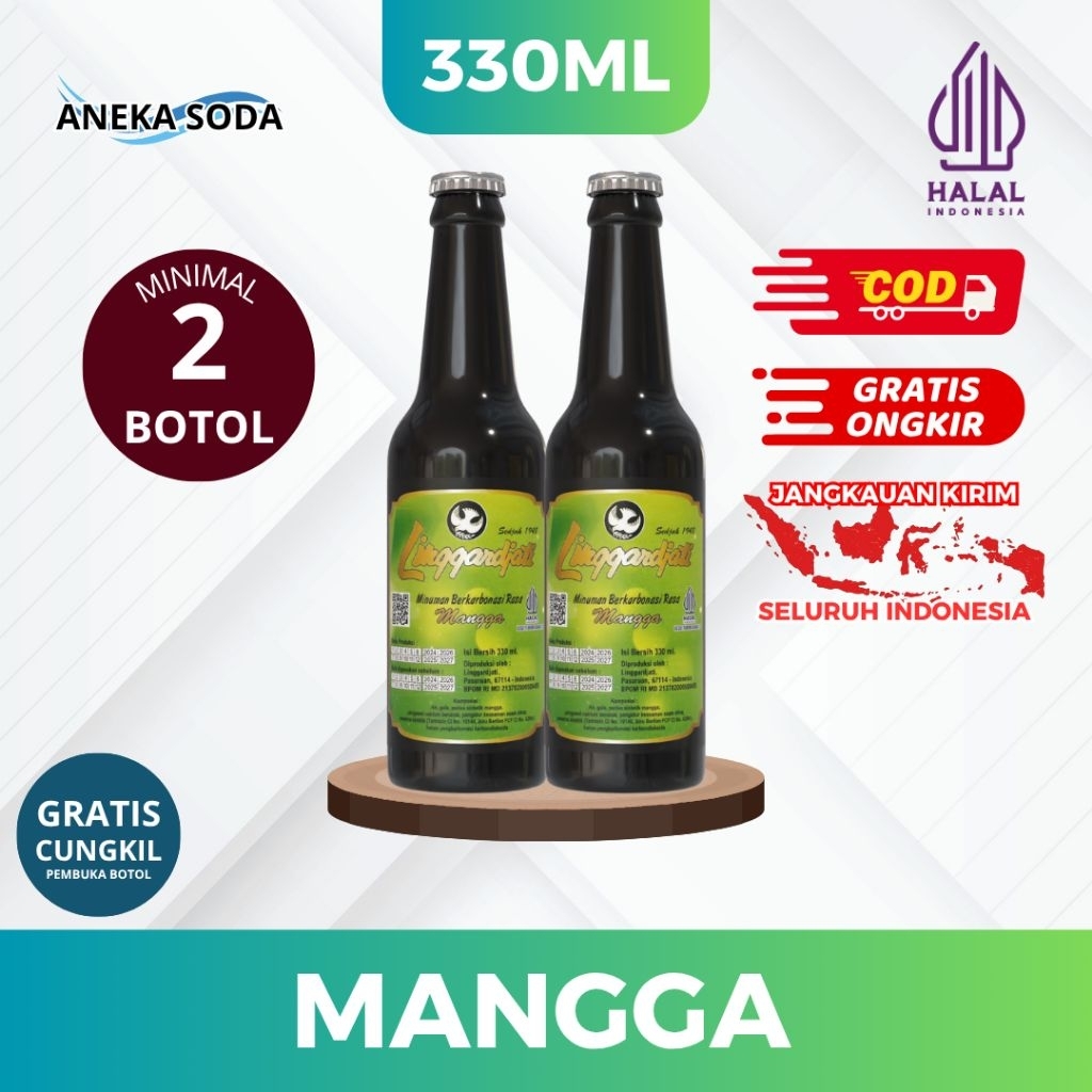 

Limun Linggardjati Mangga Jadul Halal 330 ml / Orson Linggar Jati
