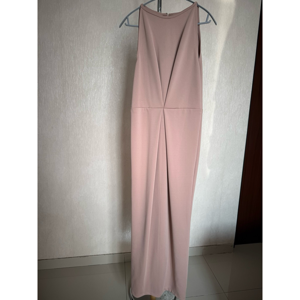 [preloved] Dress pesta warna Nude