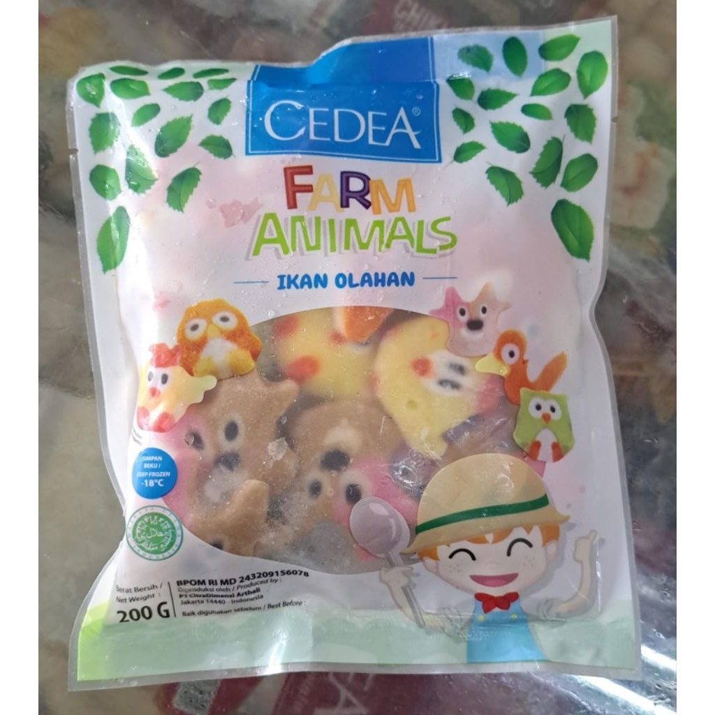 

CEDEA FARM ANIMALS 200 GR / CAMILAN IKAN OLAHAN TEMA LUCU