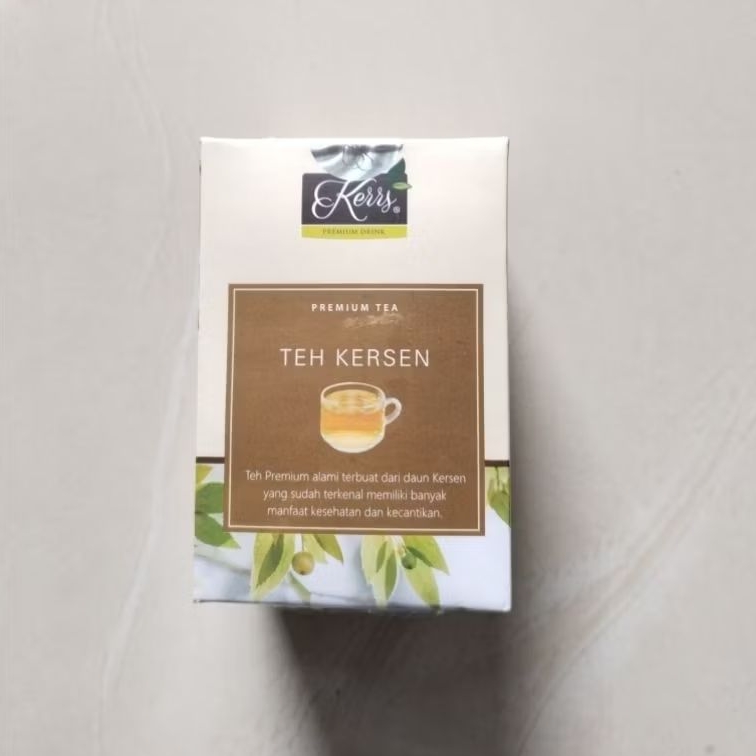 

Teh Kersen Kerrs Premium Drink 1 Box Isi 20 pcs