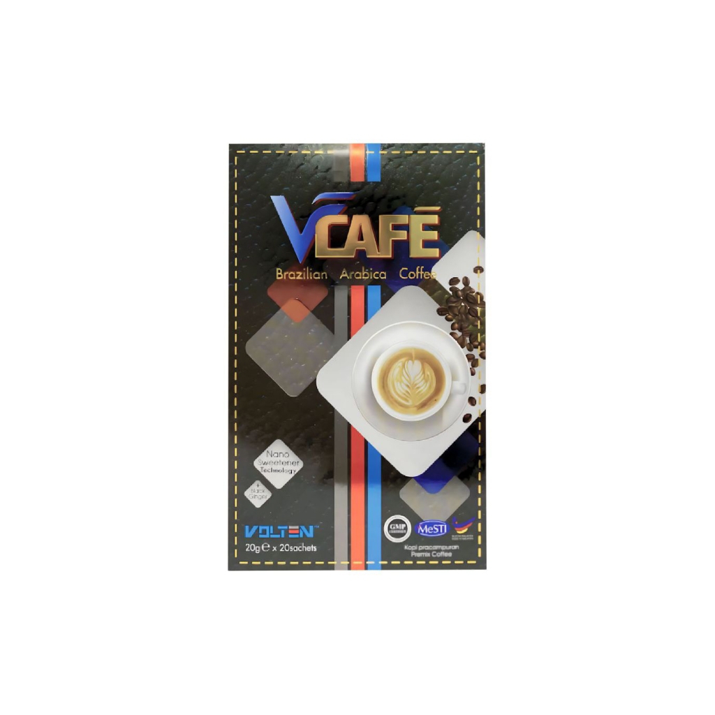 

Vcafe Brazilian Arabica Coffee (Kopi Krimer) isi 20
