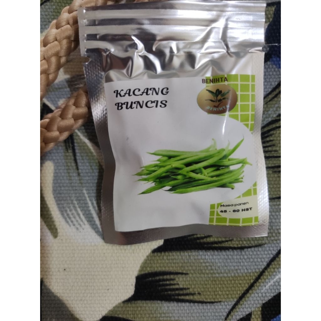 

Benih Buncis /20 biji Kemasan premium