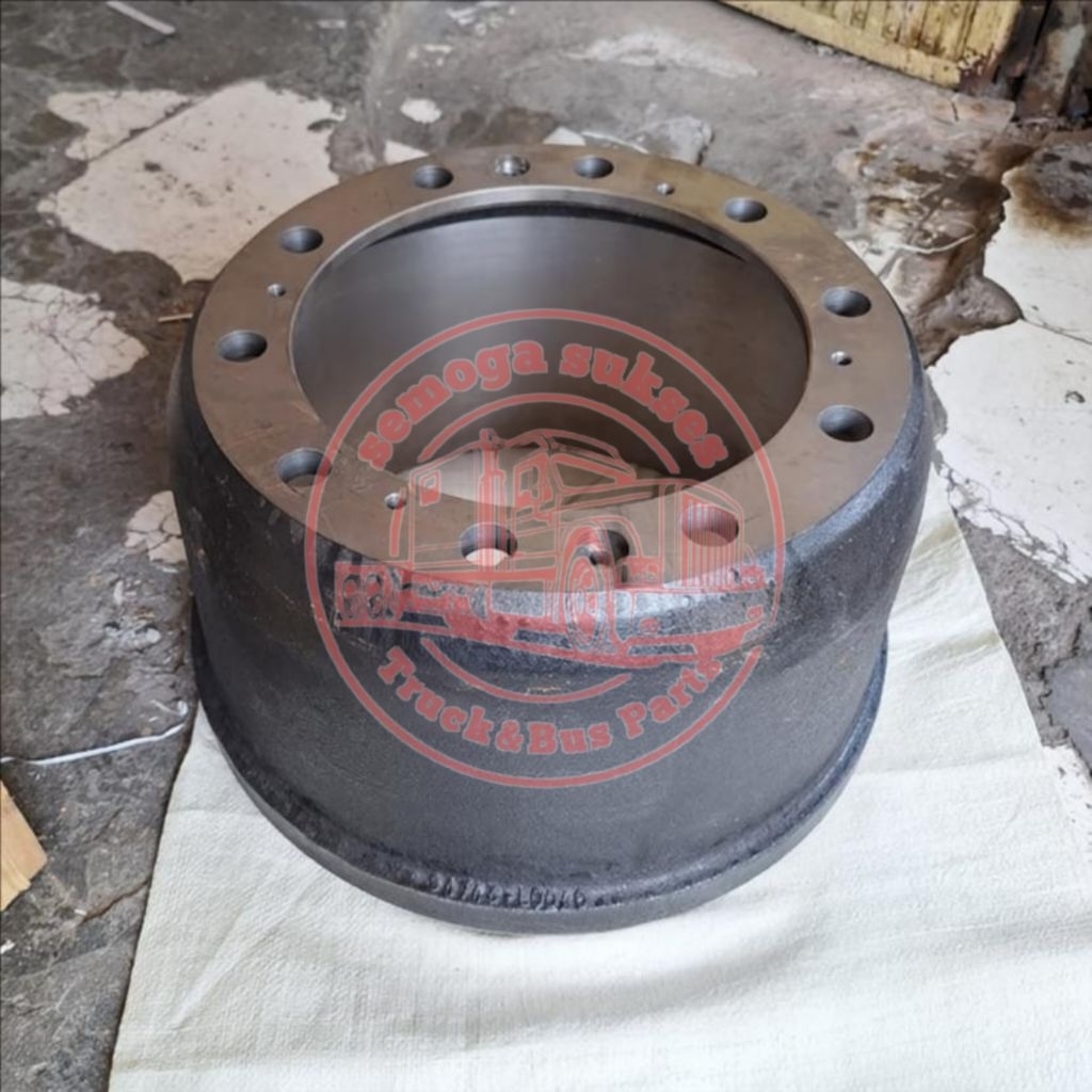 Brake Drum Rear Tromol Belakang HINO RN RM280 RM285 Lubang 10